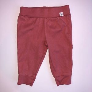 Mauve Fold-over Leggings